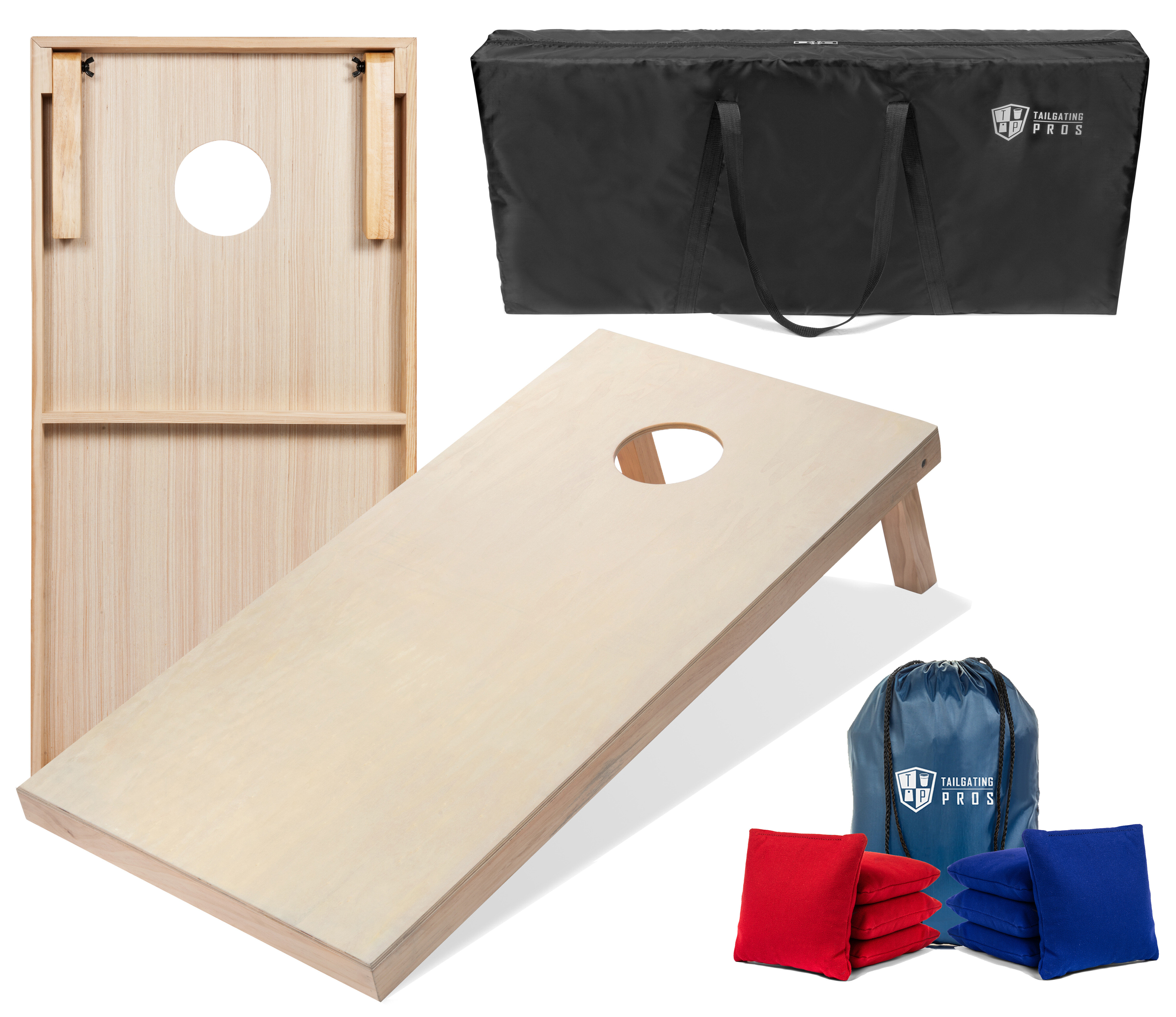 Chicago Football Cornhole Board Set (Includes 8 Bags)