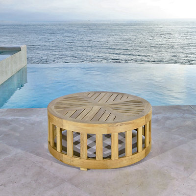 Table basse en bois massif