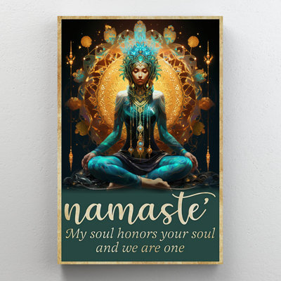 Larasha " Woman Yoga Namaste "