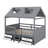 Full Size Wood Bed House Bed-2125750803-2125750797