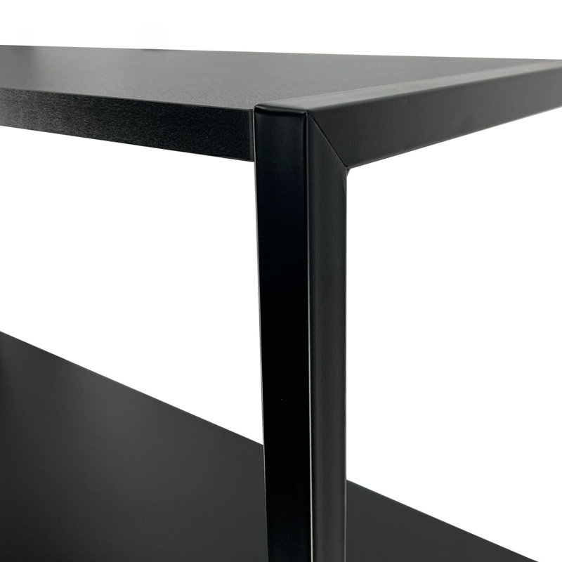 Shanitta 192cm H Metal Bookcase, 192cm H x 40cm W x 32cm D