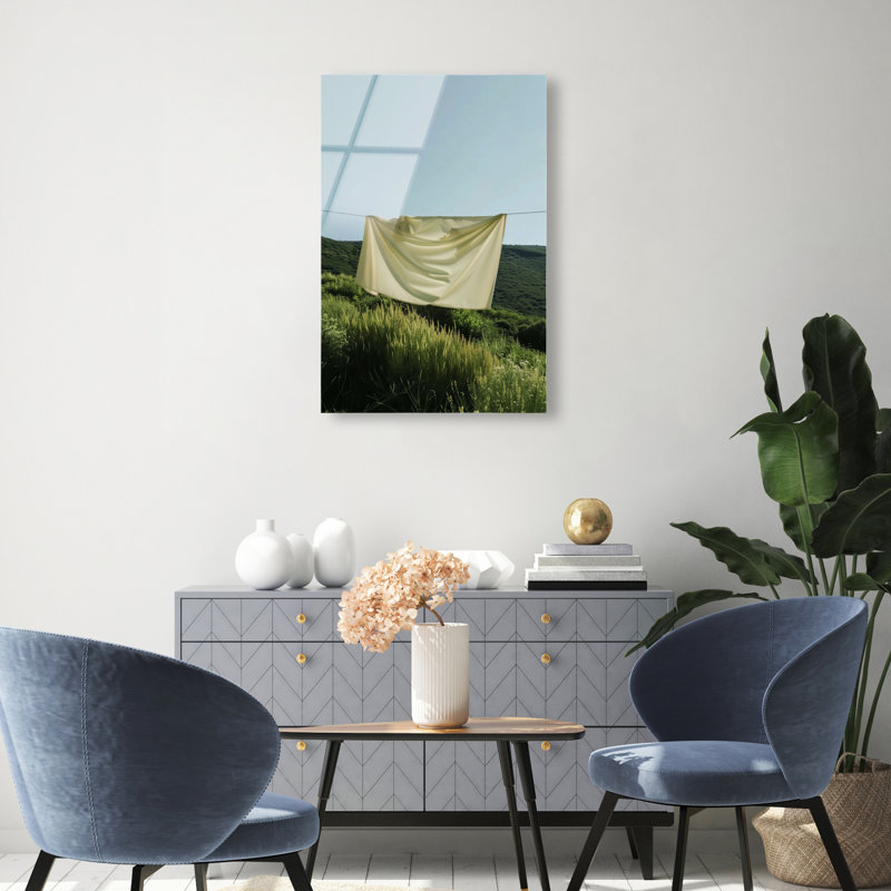 Floating Cotton I Print by Oliver Gal, 15"H x 10"W, High-Gloss Acrylic Print