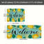 Tapis de cuisine Welcome