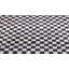 Tapis rectangulaire en laine / coton touffeté à la main rectangulaire à motif de carreaux Khalyn-1697168658