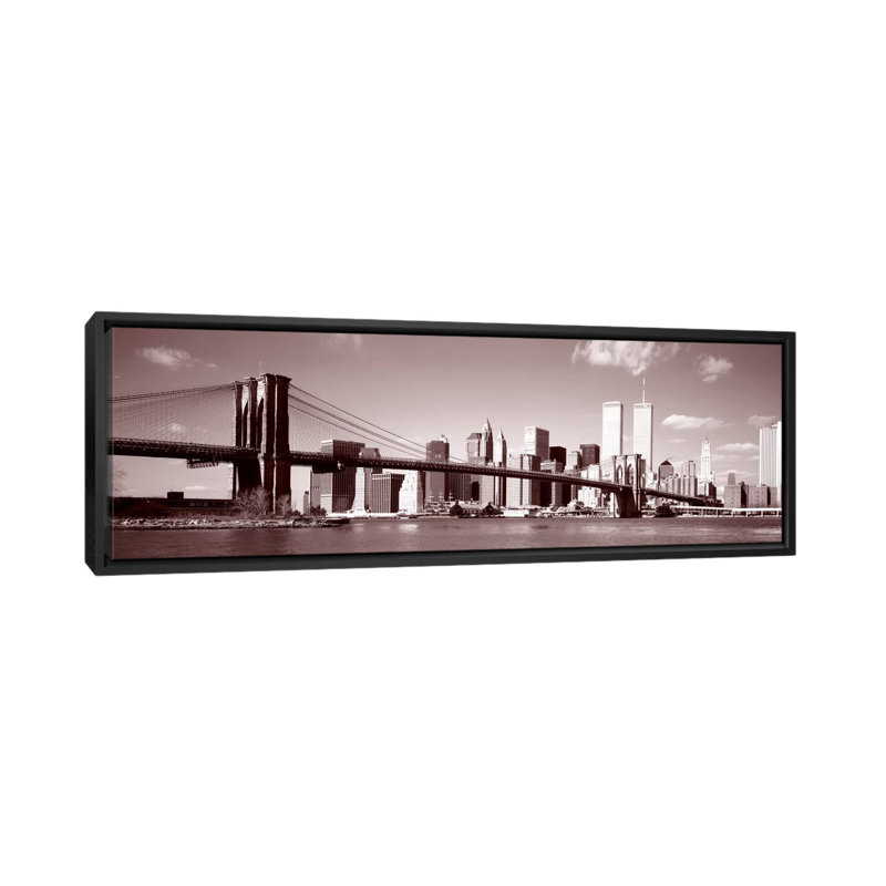 « Brooklyn Bridge, New York City, New York State » par Panoramic images-toile tendue panoramique, Toile tendue