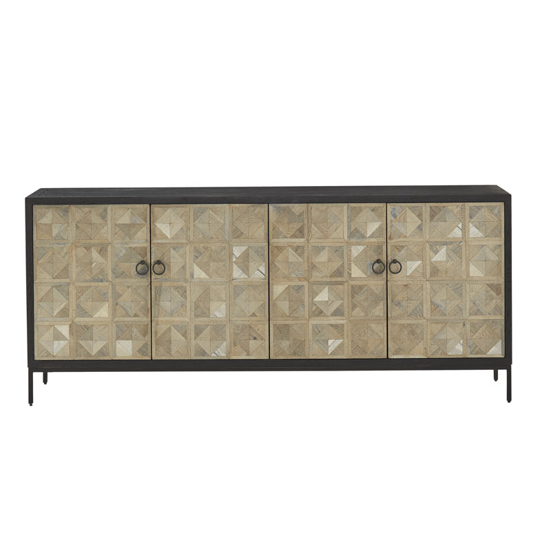 Phokas 78.5'' Solid Wood Sideboard