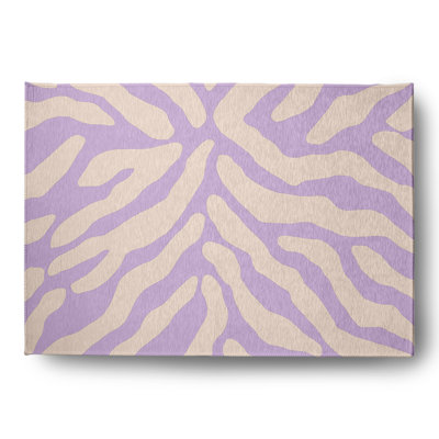 Cymon Chenille Animal Print Indoor Rug