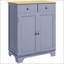 Armoire avec 2 tiroirs et tablettes réglables-2121182867