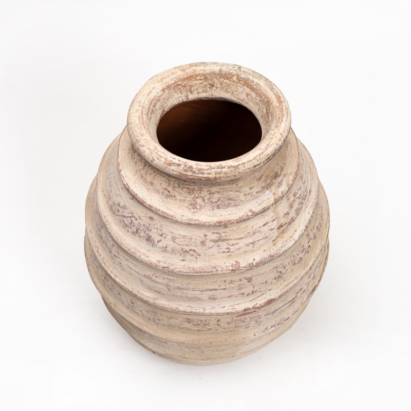 Amritha Earthenware Table Vase, 19" H x 13" W x 13" D