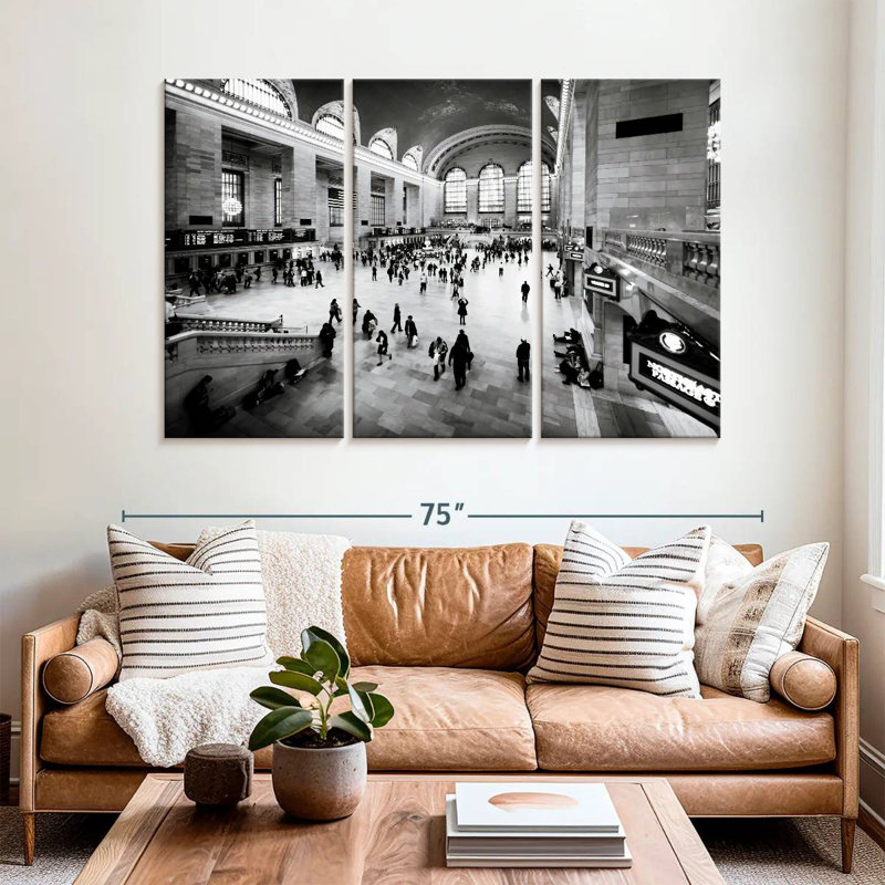 Tergel Grand Central Terminal, 42" H x 65" W