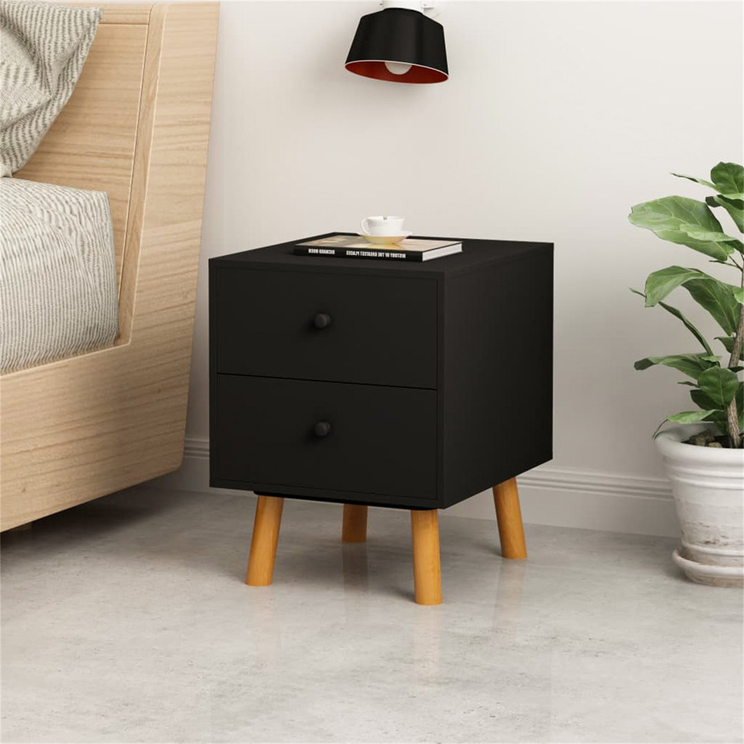 2 Drawer Bedside Table