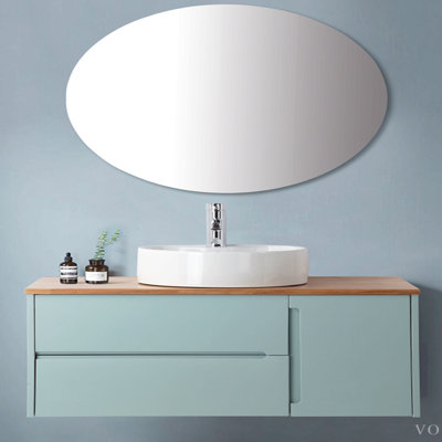Lavabo vasque de salle de bain rond 15,7 "x 5,7", lavabo de comptoir de salle de bain rond, lavabo en céramique