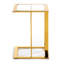 Tommen Glass Top Frame End Table-1849716963