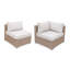 Jacob-James 14 Seater Rattan Garden Furniture Large Sofa Set Table - Ready Assembled