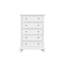 Commode verticale avec boutons décoratifs et pieds en oignon-454077903