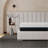 Mattresses, 12 Inch Copper Infused Soft Memory Foam Twin XL | Light Gray+Ivory | Foam-1475778548