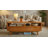  Harmony 47.2”W Coffee Table with Storage, Rectangular Wood Center Table for Living Room, Multiple Colors, Dual Solutions - 2 Smooth Drawers & Open Storage, Caramel Finish-1603077810