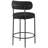 Hrisha Upholstered Counter Stool with Metal Frame-88514418