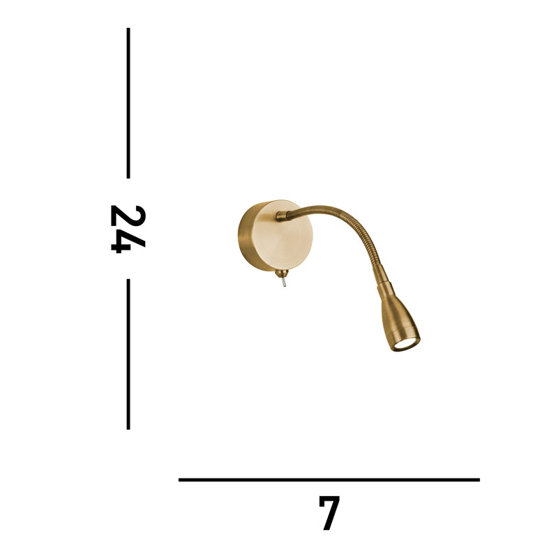 Adre Swing Arm Sconce
