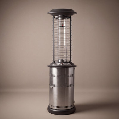 Lava Heat Italia Milano Patio Heater - Gunmetal, Natural Gas (Flat-Pack)