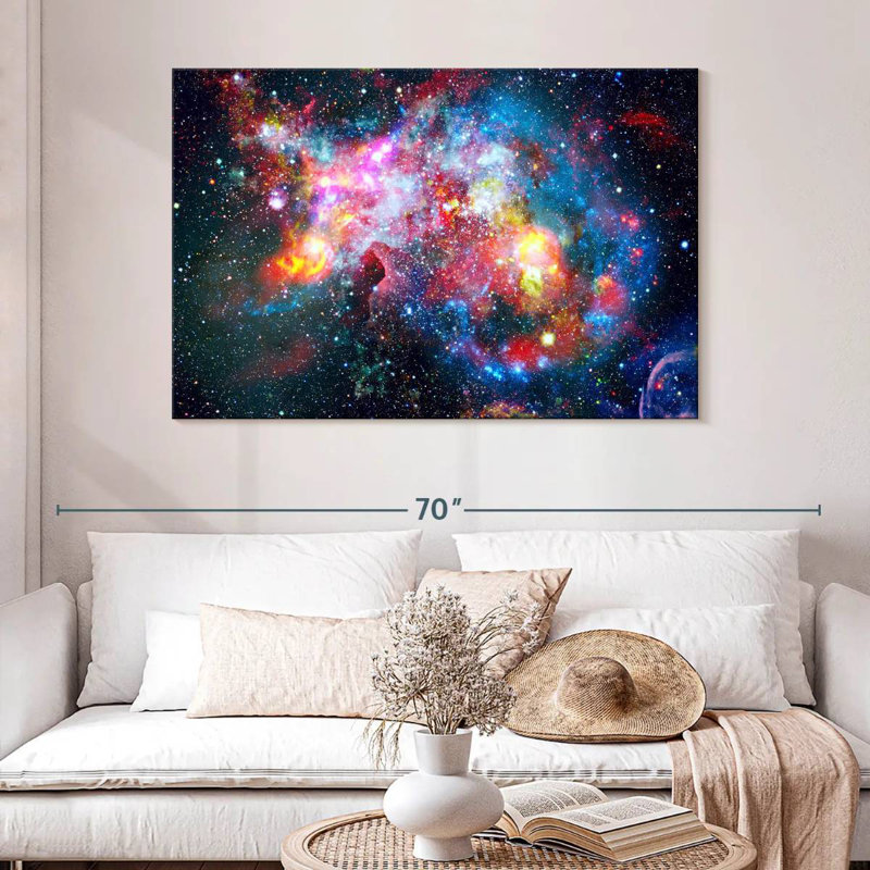 Oberle Nebula Clouds, 32" H x 48" W