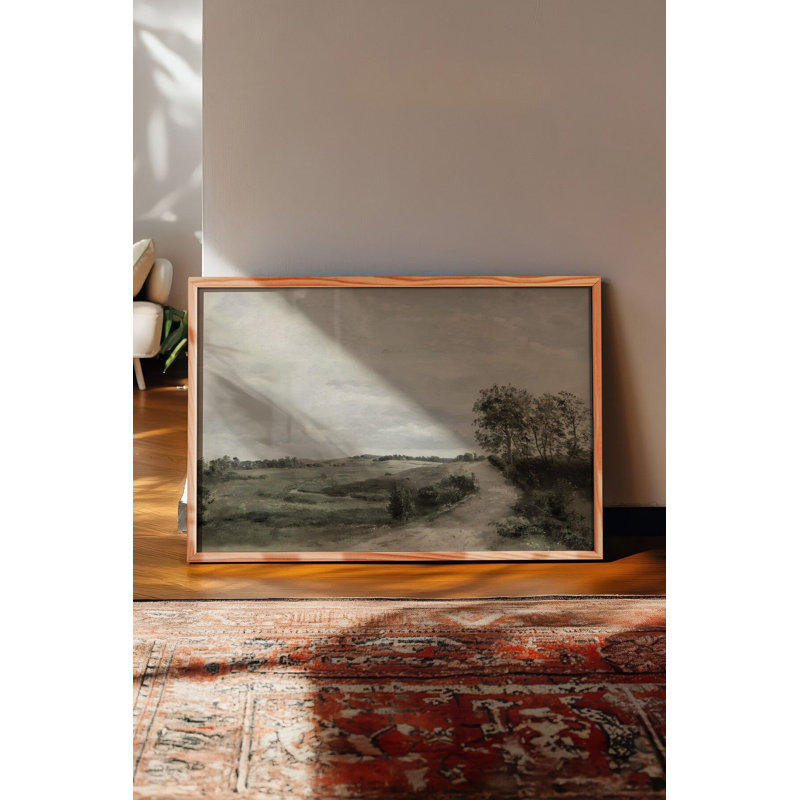 Peinture décorative encadrée
