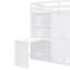 Lit mezzanine avec garde-robe, bureau et tablettes-766893279