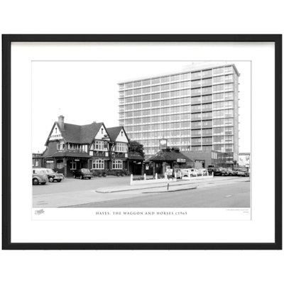 Hayes, The Waggon And Horses C1965 by Francis Frith - Single Picture Frame Print