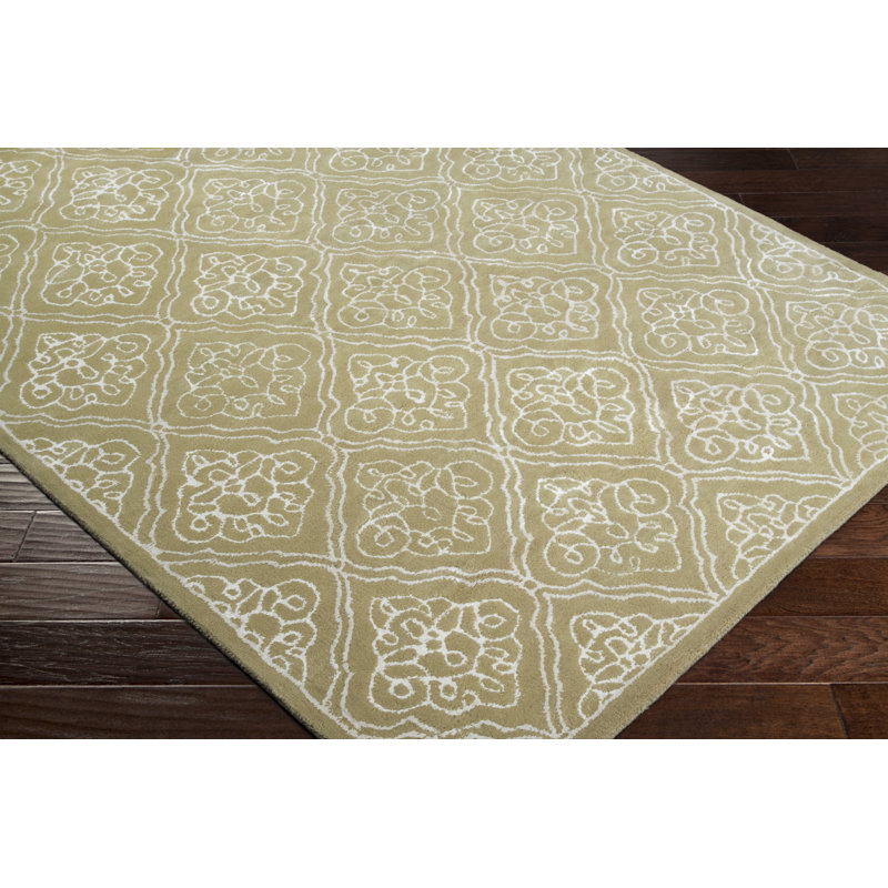 Modern Classics Wool Geometric Indoor Rug, Rectangle 3'3" x 5'3"