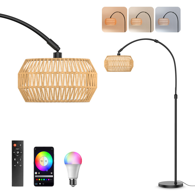 Lampe sur pied Boho