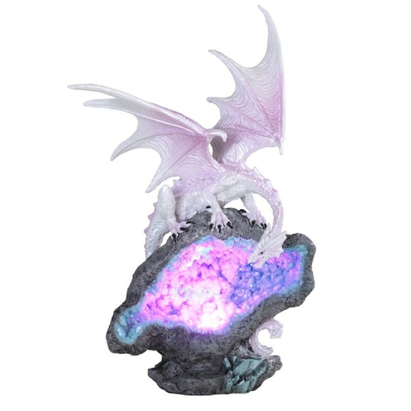 Éclairage de nuit dragon on del crystalstone