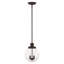 Luminaire suspendu simple à 2 lumières Michla-23031621