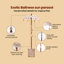 Balinese Parasol Cotton, Solid Wood-1032886795-1032886796