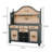 Retro Multifunctional Solid Wood Sideboard