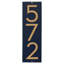 Floating 1-Line Wall Address Plaque-134111177-134110987-134106667