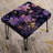 Mystic Twilight Moody Patterns - Floral Rectangle Ottoman