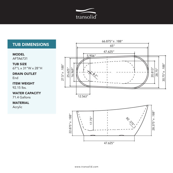 Dimensions du produit