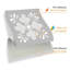 96.77cm W x 96.77cm L PVC Peel and Stick Mosaic Tile-2110098820