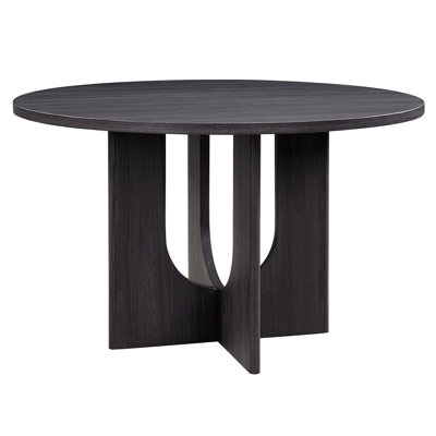 Modern Round Dining Table For 4, Farmhouse Round Dining Table For Kitchen, Dining Room, Living Room