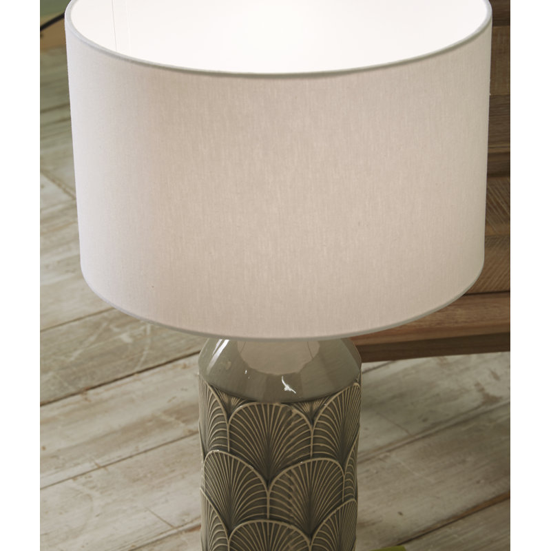 Bianca Table Lamp, Grey