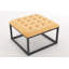 Aairah 72cm Wide Tufted Square Cocktail Ottoman-31370157