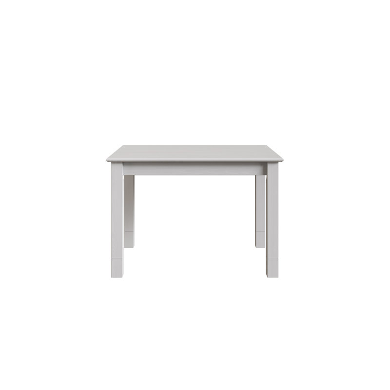 Providence Pine Solid Wood Dining Table, White
