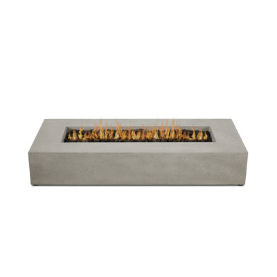 La Valle 72" Rectangle Propane Fire Table
