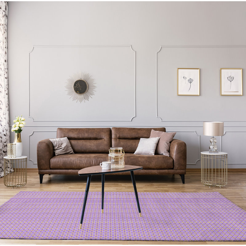 Chenille Geometric Indoor Rug, Rectangle 9' x 12'