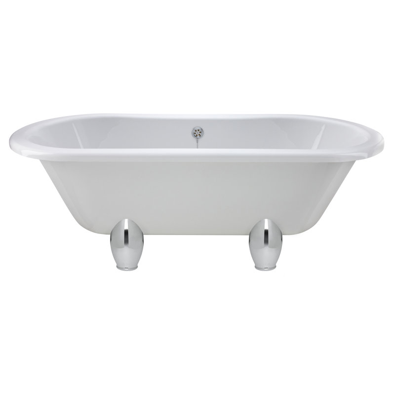 Kingsbury 1700mm x 745mm Freestanding Soaking Acrylic Bathtub