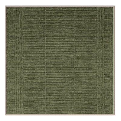 Machine Washable Solid Brown Area Rug