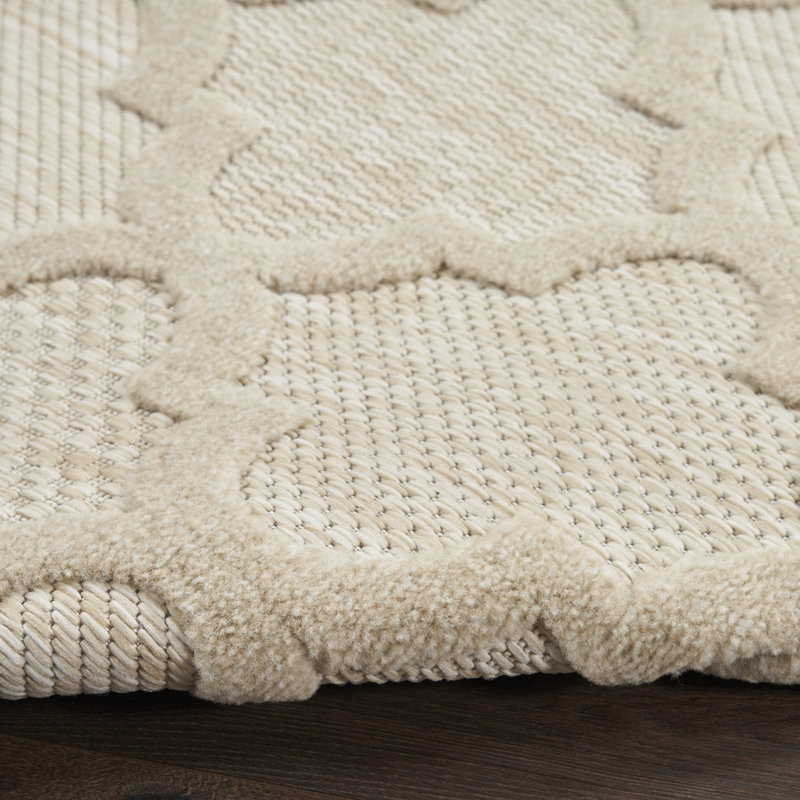 Monita Geometric Indoor / Outdoor Rug, Runner 2'2" x 10'