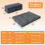 Matelas en mousse à mémoire de forme pliable de 6 po, matelas escamotable avec support supplémentaire, matelas pliant portatif avec housse amovible lavable pour les invités, futon et lit escamotable-546899198