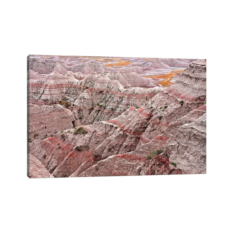Badlands by Brian Wolf - Wrapped Canvas Print, 20.32cm H x 30.48cm W x 1.91cm D
