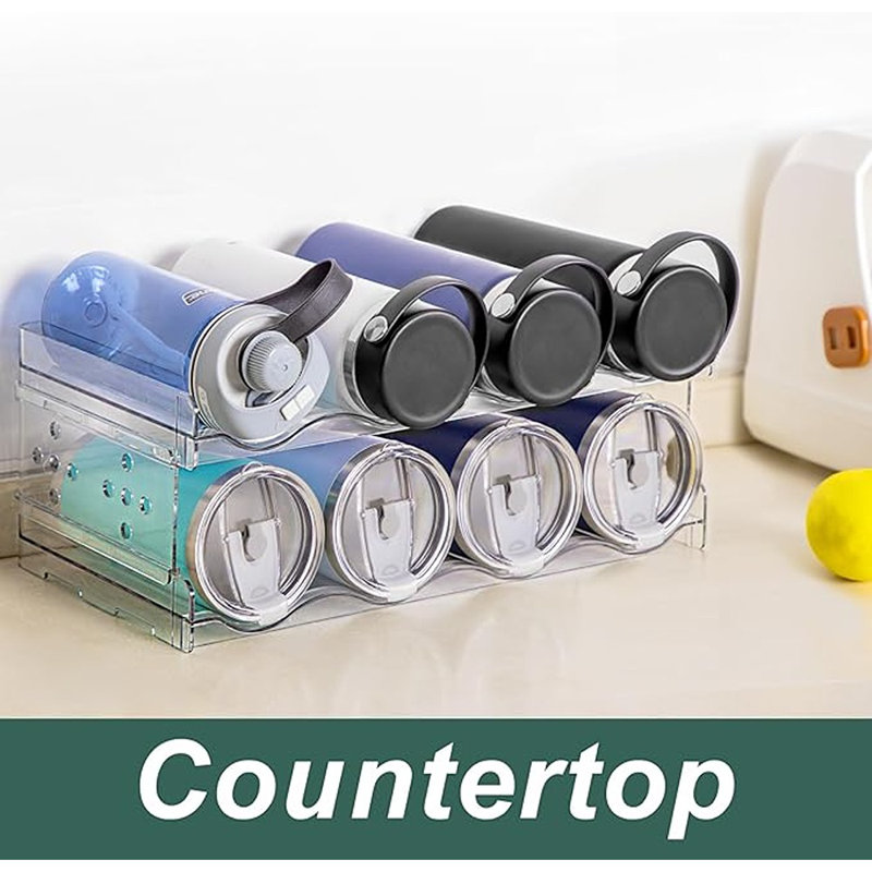 Organisateur de bouteille d'eau pour armoire - Organisateur de gobelets pour trousse ...